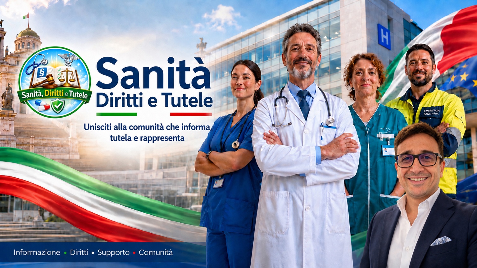 Sanità, Diritti e Tutele: operatori sanitari e rappresentanza dell'associazione